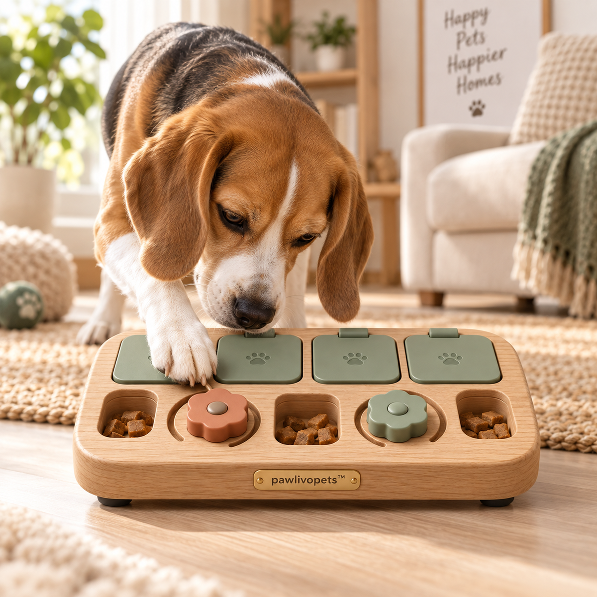 Pawlivopets™  TreatQuest Interactive Puzzle Board