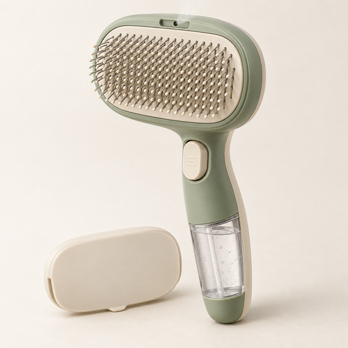 Pawlivopets™  MistEase 3-in-1 Grooming Brush