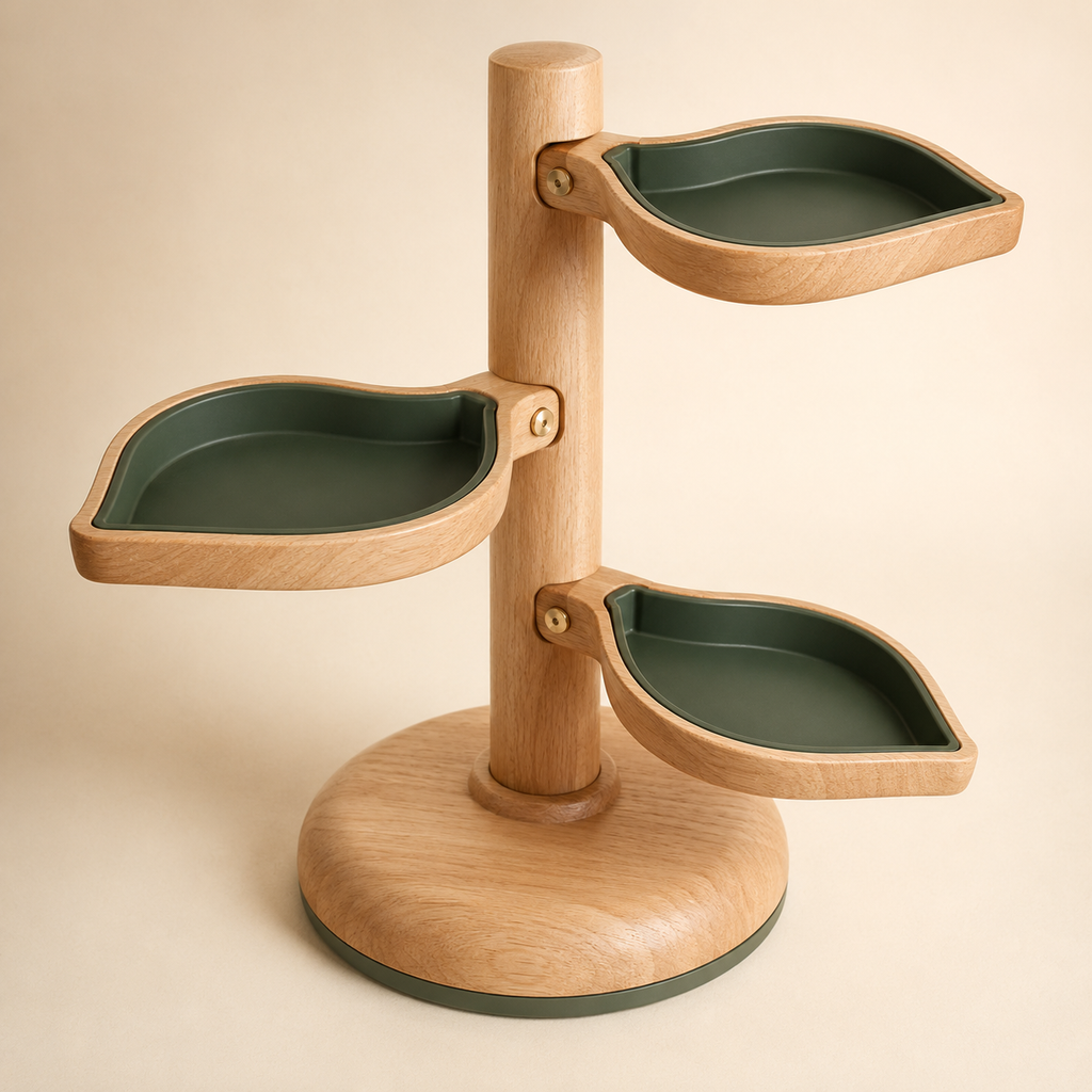 Pawlivopets™ SpinLeaf 360° Rotating Forage Tower