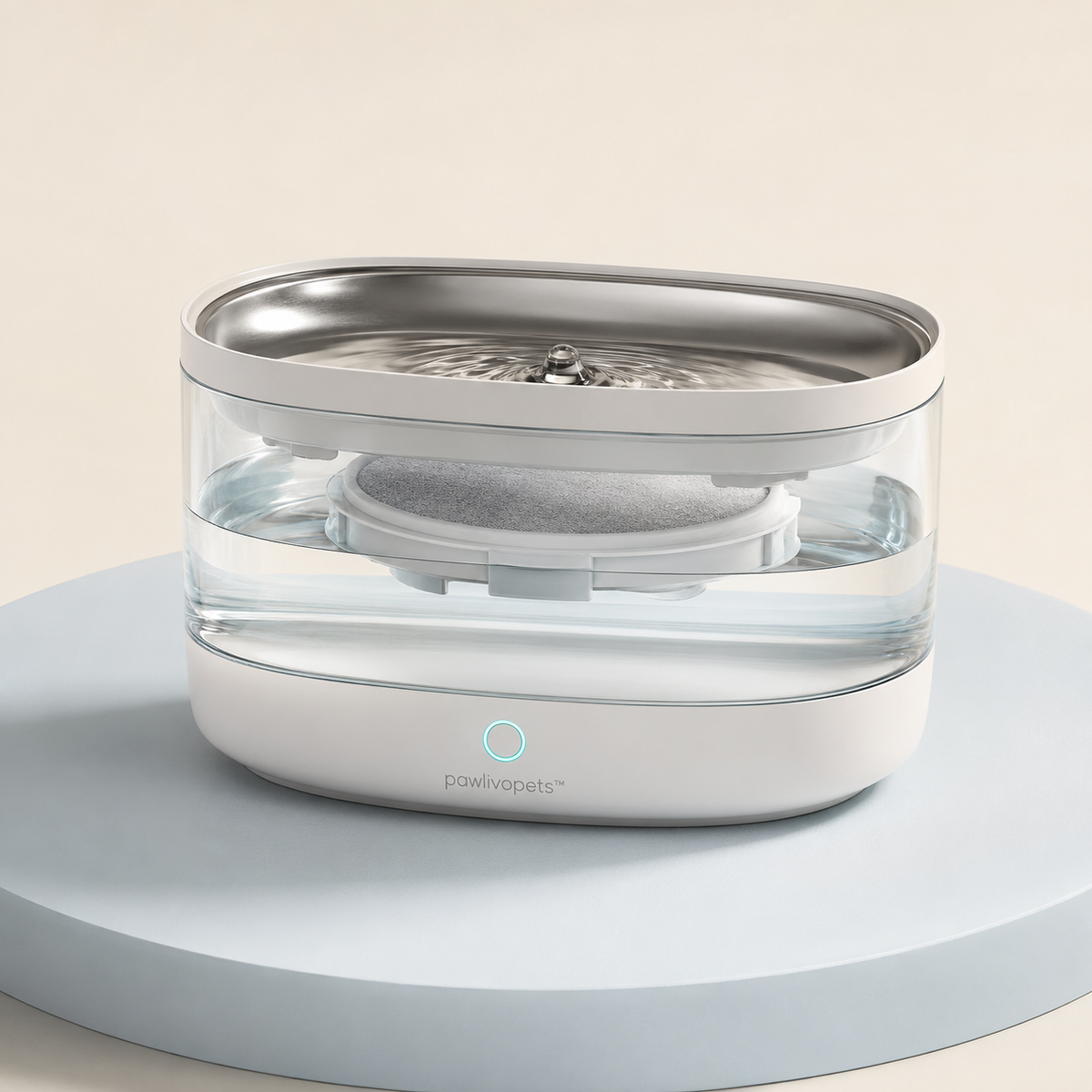 Pawlivopets™ ClearFlow Smart Hydration Station – Silent Multi-Pet Water Fountain