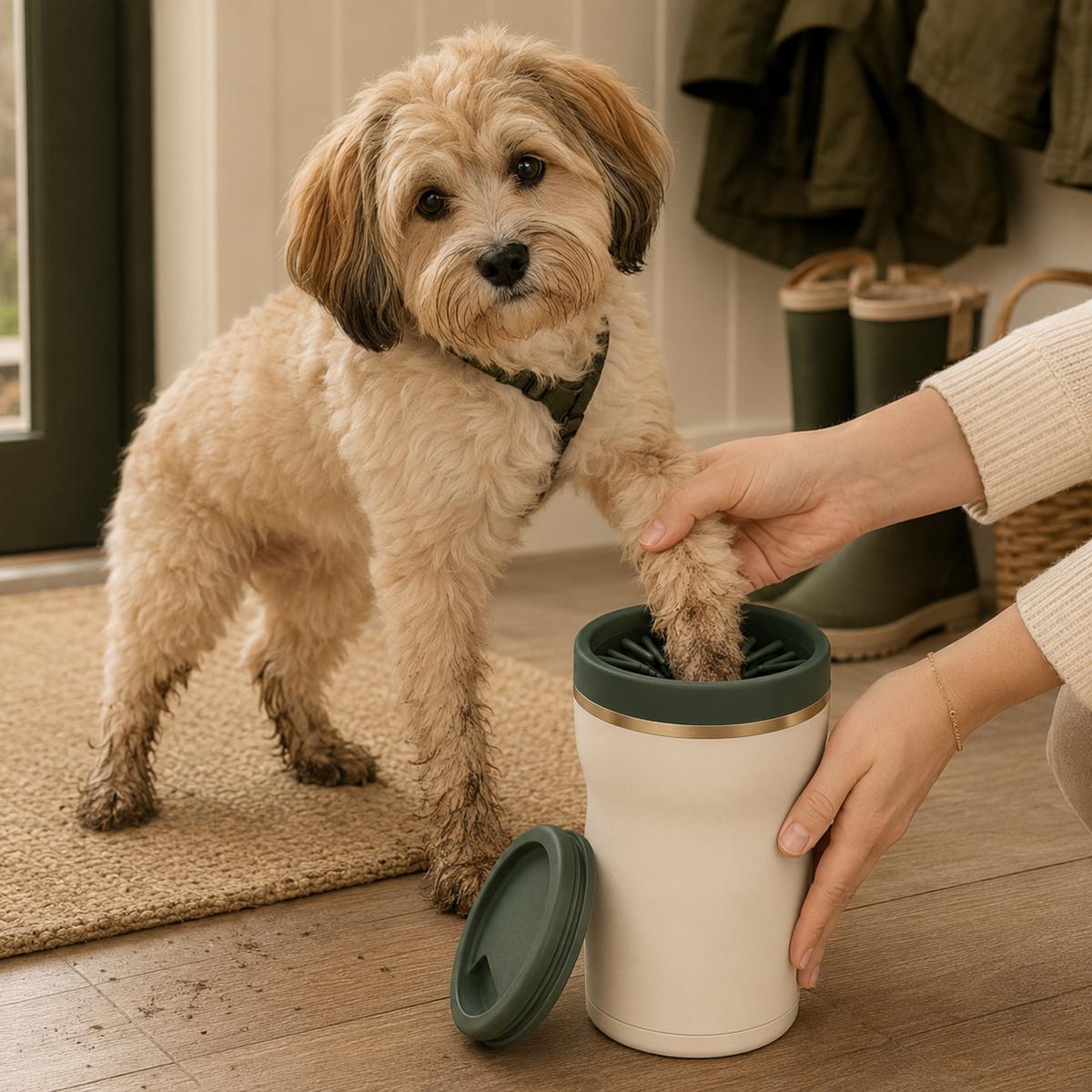 Pawlivopets™ SoftSwirl 360° Paw Cleaning Cup
