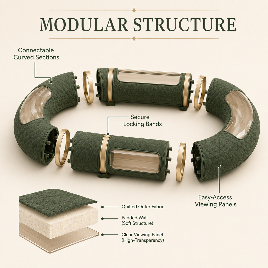 Pawlivopets™ PathPlay Flex Modular Tunnel System