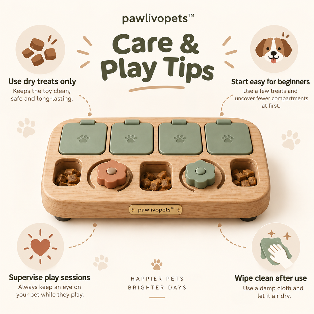 Pawlivopets™  TreatQuest Interactive Puzzle Board
